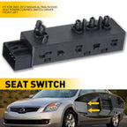 Power Seat Switch for Nissan Altima (2007–2012) - Driver Side, Black