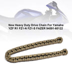 Heavy Duty Drive Chain for Yamaha YZF R1, FZ1-N, FZ1-S, Fazer (94591-60122)