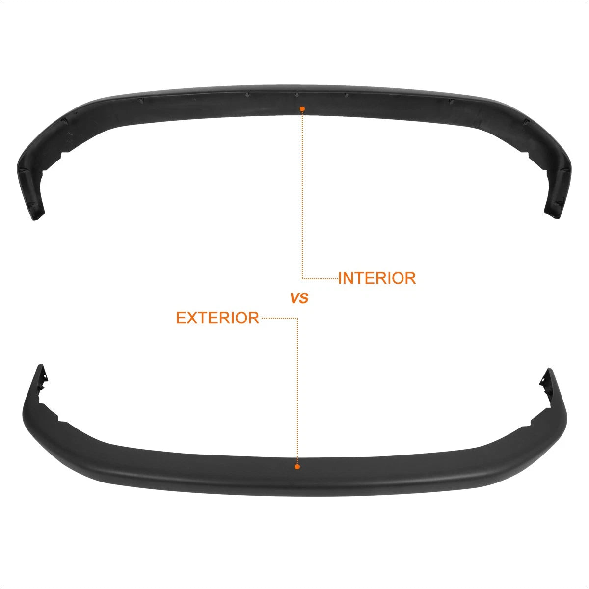 Front Lower Bumper Lip Air Dam Deflector Valance for Dodge Ram 1500-3500 (1994–2002)