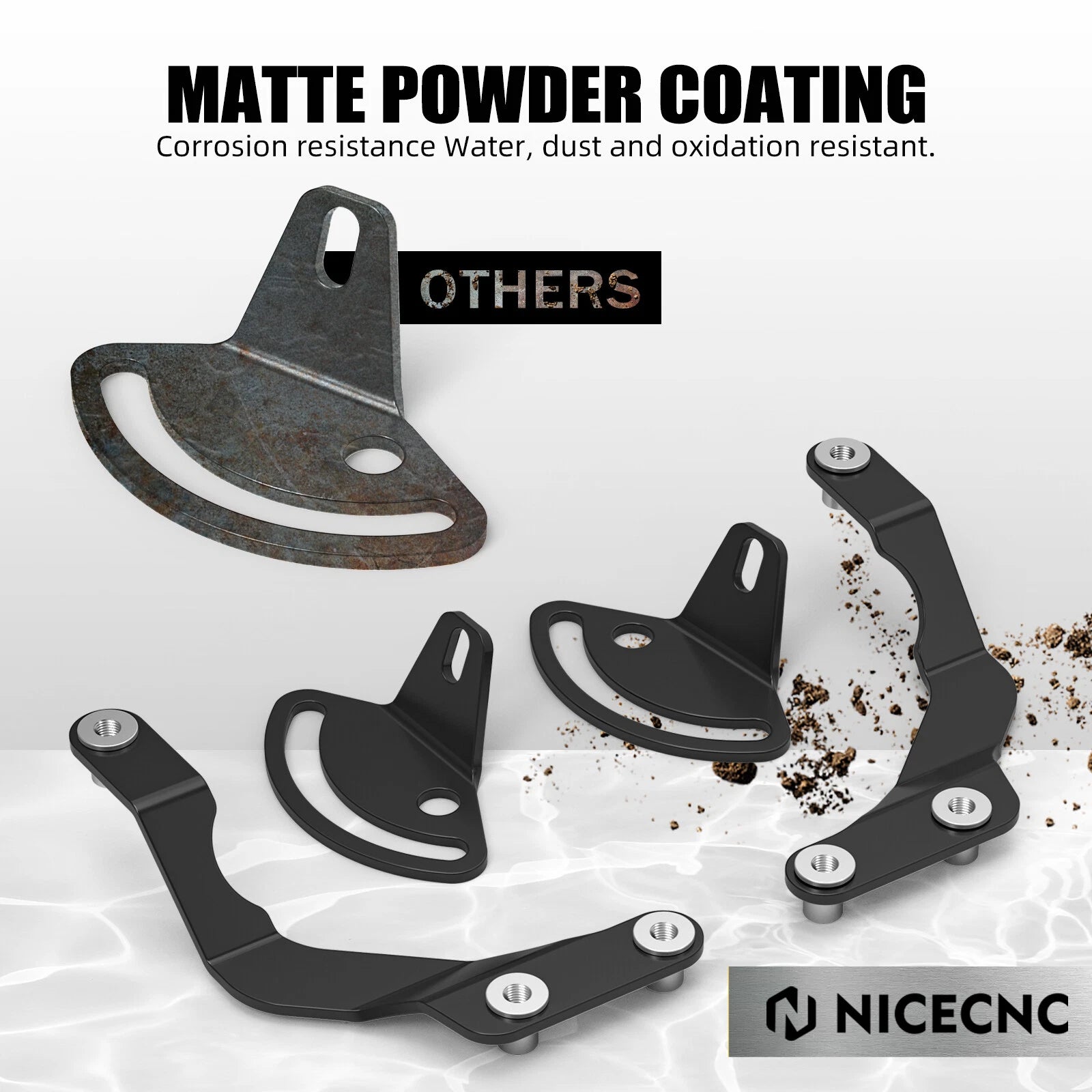 Windshield Bracket Reinforcement Mounting Holder for BMW R1200GS (2013–2019)