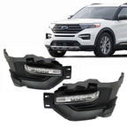 Front Fog Lights with Lamp Bezel for Ford Explorer (2020–2024)