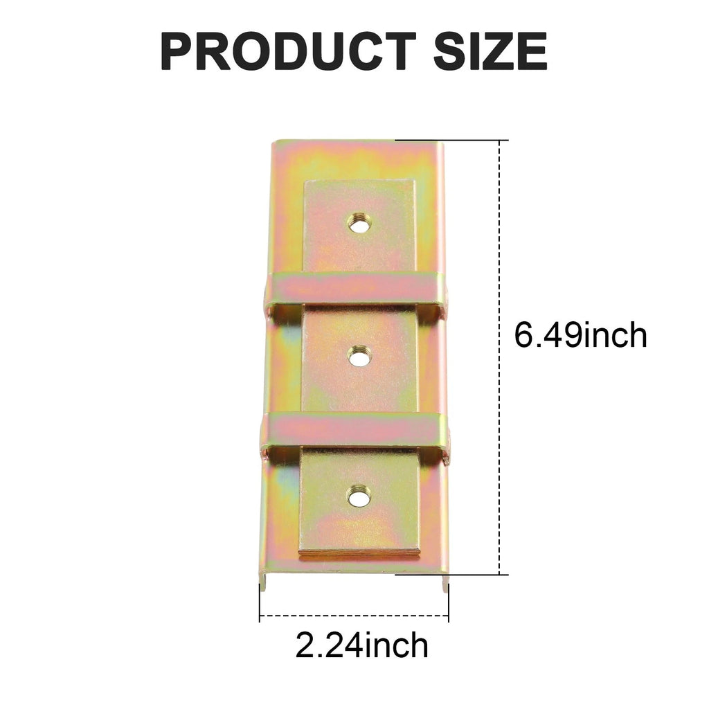Set of 4 Heavy Duty Hidden Hinges for Rat Rod 2 Door