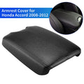 Black Leather Console Armrest Cover for Honda Accord (2008-2012)