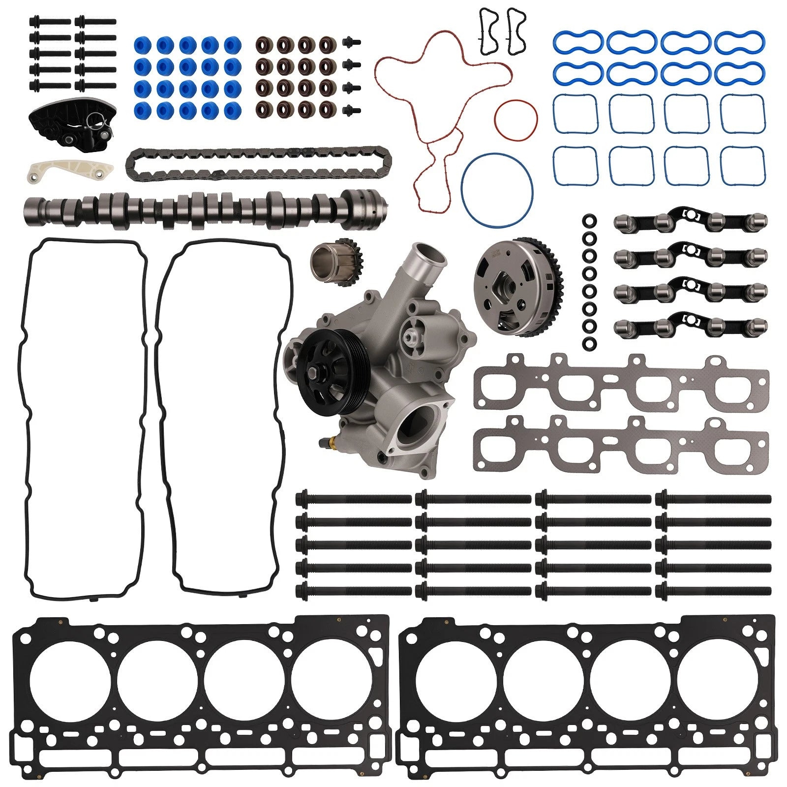 MDS Valve Lifters Head Gasket Kit for Dodge Charger 6.4L V8 HEMI (2012–2015)