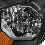 Factory Style Headlights for Ford Ranger XL XLT (2019–2023) Black/Amber