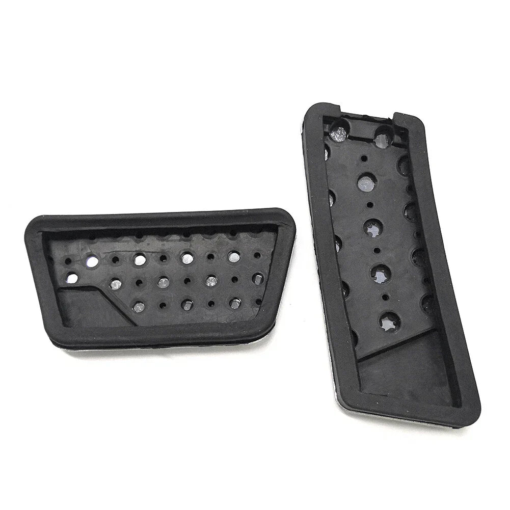 Stainless Steel Gas Brake Pedal Covers for Jeep Wrangler (2007-2017)