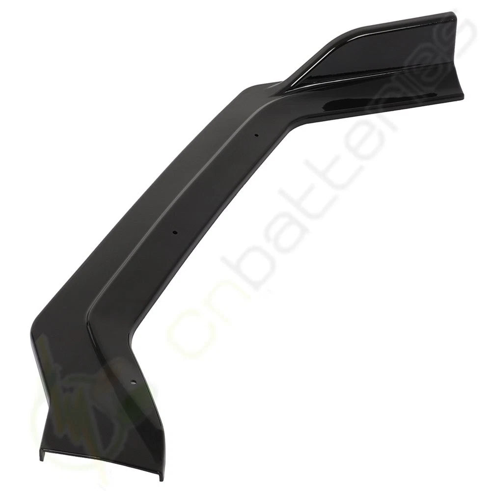 Front Bumper Lip Cover Trim for Infiniti Q50 Sport (2018–2020) - Painted Black