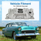 Intake Manifold for Chevrolet SBC 262-400 (1955–1986) Aluminum Dual Plane