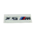 Rear Trunk Emblem X6 M Badge for BMW F86 X6 (2015–2019)