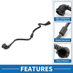 Radiator Hose No. 17128602646 for BMW 740i (2016–2019) Plastic Black