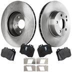 Front Brake Disc Rotors and Pads Kit for Mercedes-Benz SL500 (2004–2006)