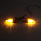 Amber Turn Signal Indicator Blinker Lamp for Universal 12V Motorcycle