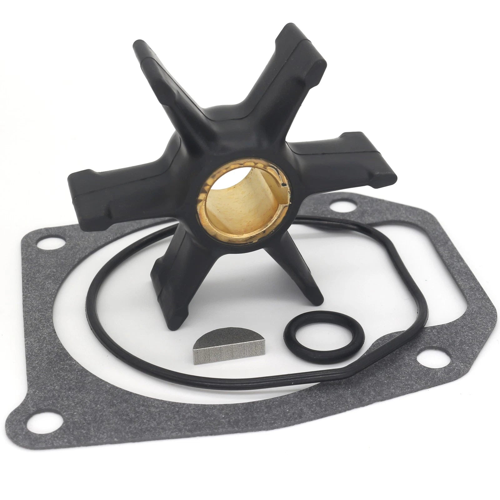 Outboard Water Pump Impeller with 336530 Gasket for Johnson Evinrude (2-S)