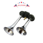 Dual Trumpet Air Horn for Car Truck (12V)