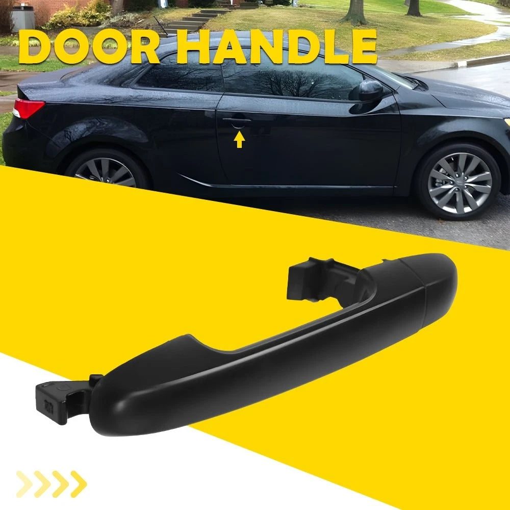 Door Handle for Kia Forte (2011) RH Smooth Black