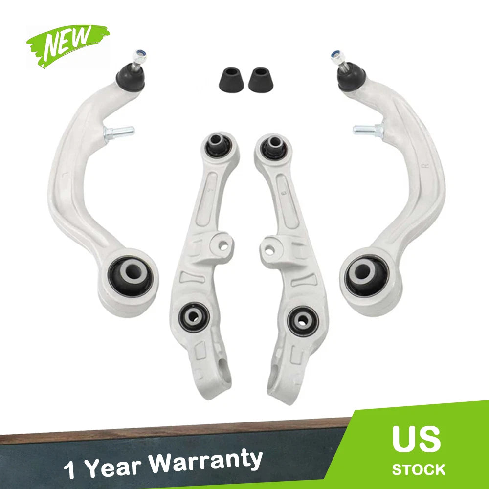 Set of 4 Front Lower Control Arms and Ball Joints for INFINITI G35 RWD (2003–2009)