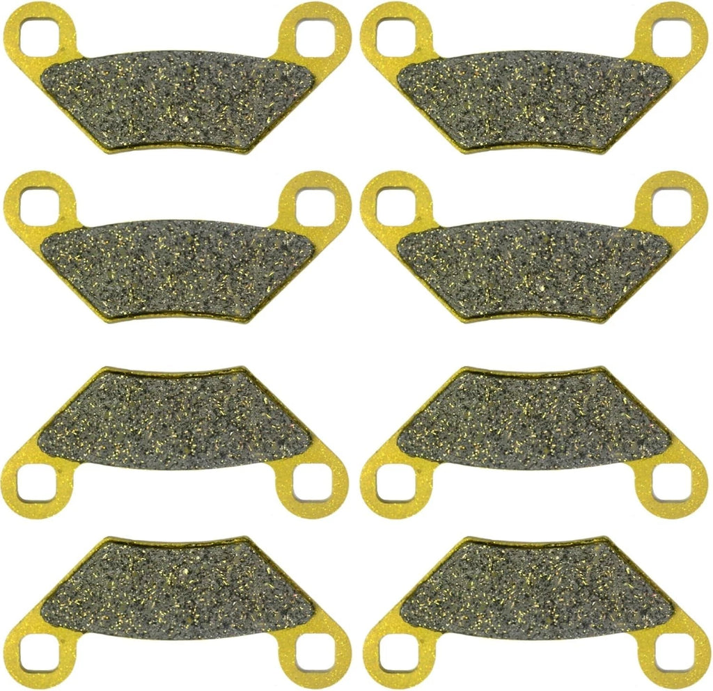 Front Rear Brake Pads for Polaris Sportsman 850 800 570 550 450 HO (2008–2023)