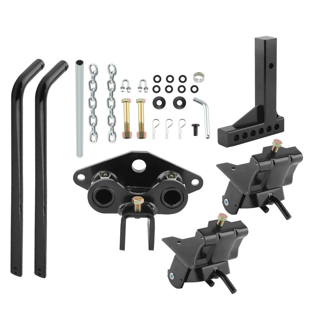 2" Shank Weight Distribution Equalizer Hitch for Trailer (8" Drop)