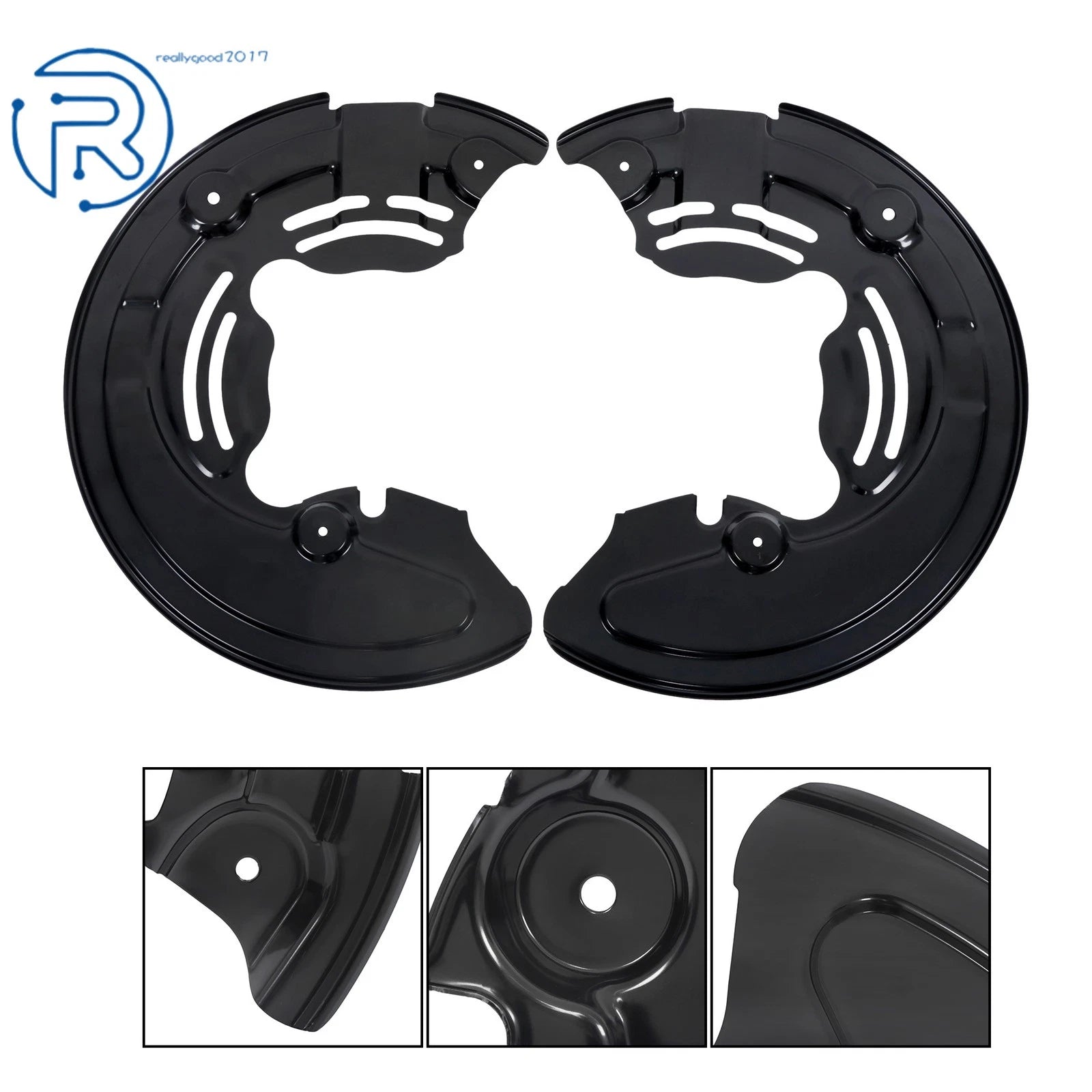 Front Brake Dust Shields Splash for Lincoln Navigator Ford F-150 Expedition