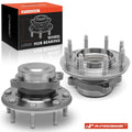 2X Front Wheel Hub & Bearing Assembly for Chevrolet Silverado 2500 HD (2001–2019)