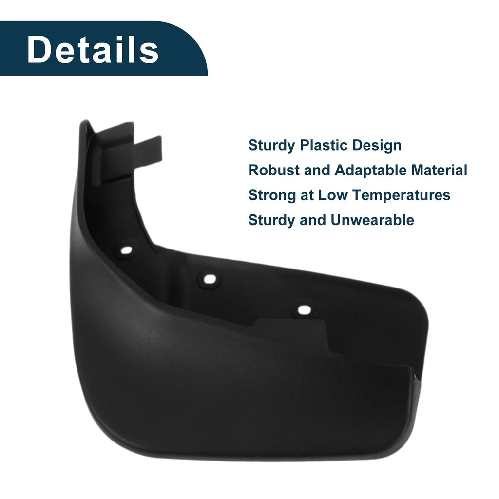 Set of 4 Mud Flaps Splash Guards for Volkswagen Touareg (2011–2017)