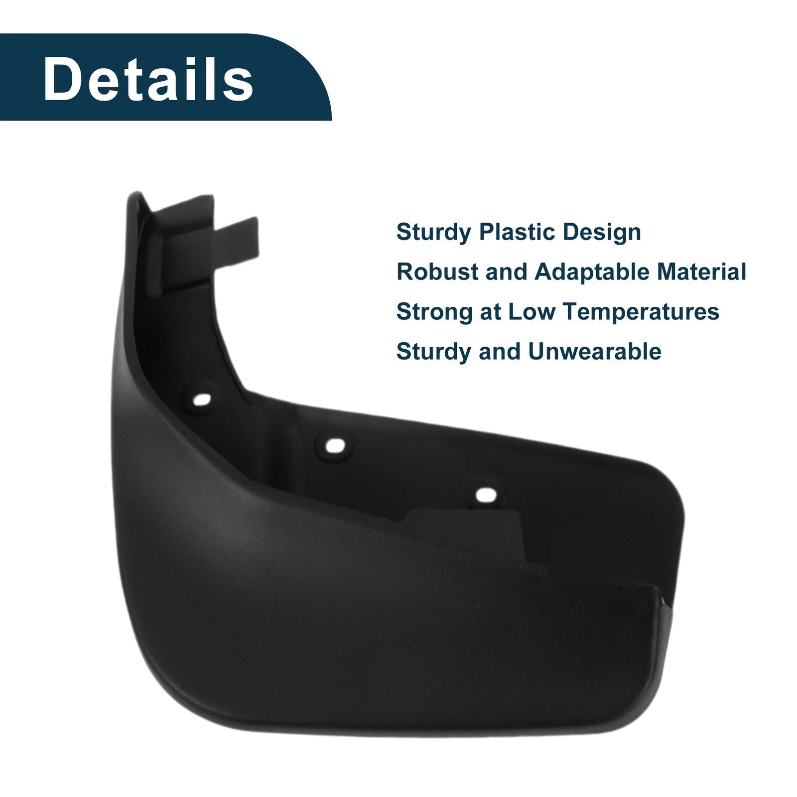 Set of 4 Mud Flaps Splash Guards for Volkswagen Touareg (2011–2017)