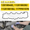 Valve Cover Gasket Kit & Crank Case Hose for Mercedes C240 C280 C320 (2000–2005)