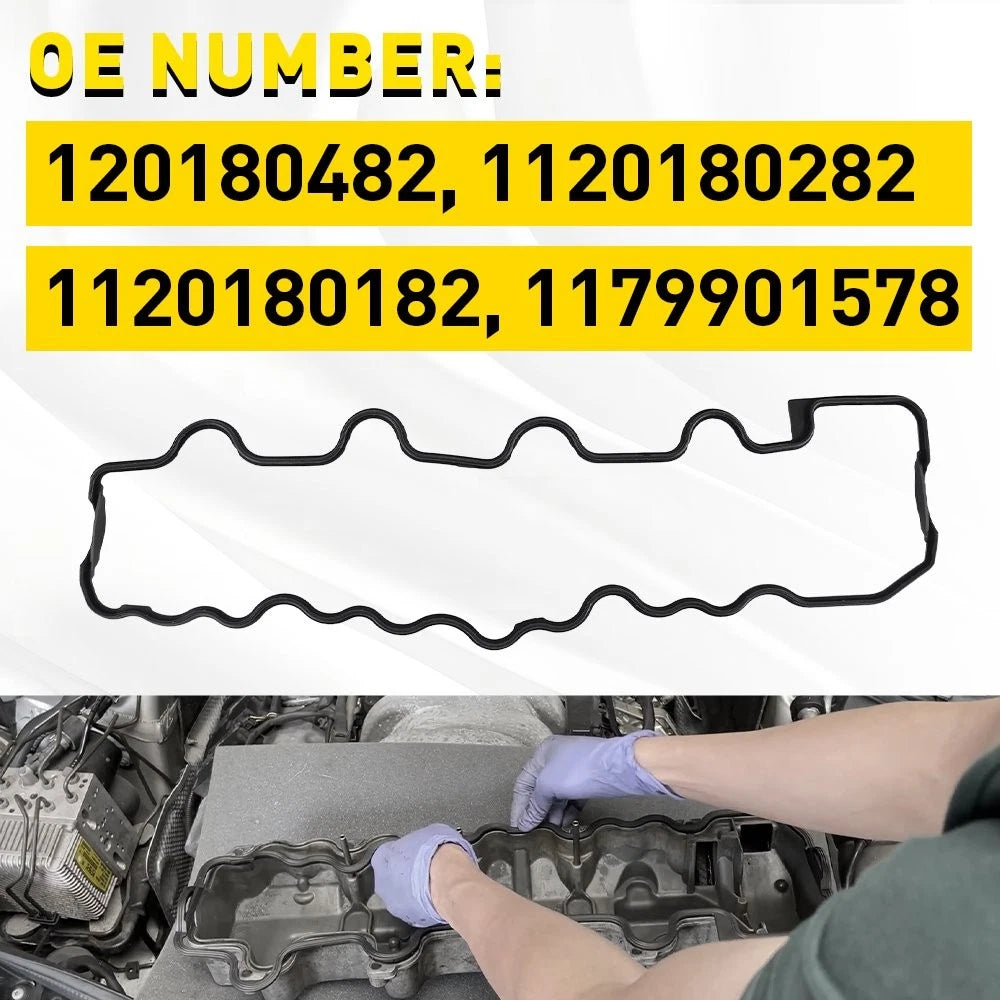 Valve Cover Gasket Kit & Crank Case Hose for Mercedes C240 C280 C320 (2000–2005)