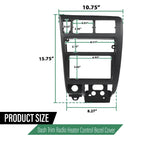 Center Dash Radio Bezel Trim Cover for Toyota Tacoma (1998–2004)