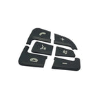 Steering Wheel Button Black Trim for Mercedes Benz GLC C Class (2015-2018)