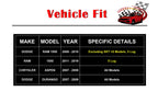 Drilled Rotors + Brake Pads for Dodge Ram 1500, Durango (YYYY-YYYY)
