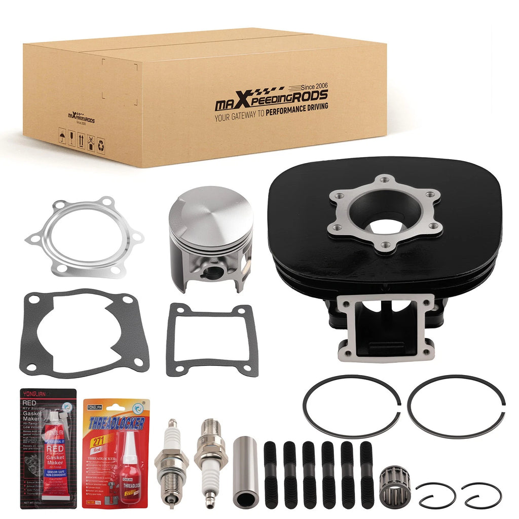 Top End Kit with 66mm Cylinder Piston Gasket for Yamaha Blaster 200 (1988–2006)