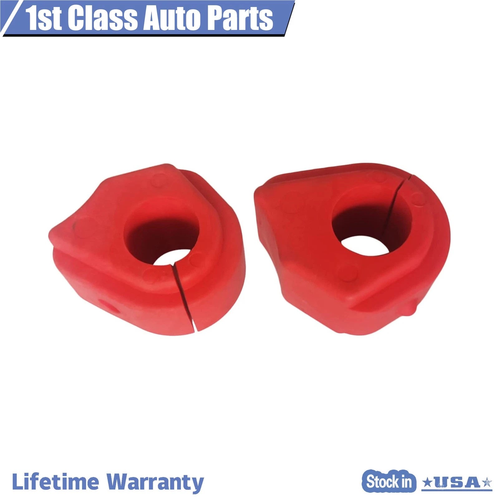 2X Rear Sway Bar Bushing Kit for Chevrolet Trailblazer GMC Envoy (2002–2009)