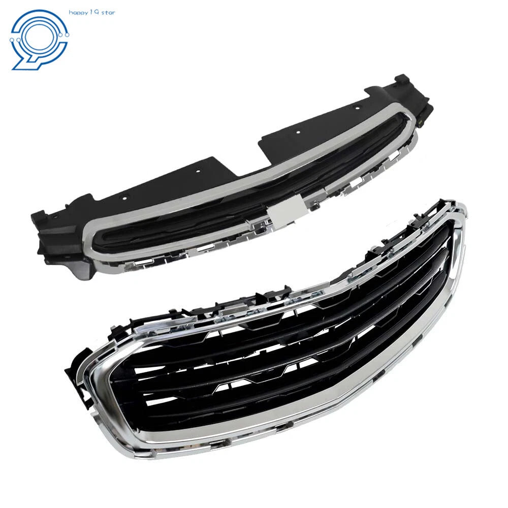 Chrome Front Upper and Lower Grille for Chevy Cruze Limited (2015–2016)