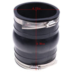 Rubber Coupler Hose Bellows for OMC Volvo Penta 4.3/5.0/5.7L (3852696, 3863450)