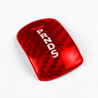 Red Carbon Fiber Shift Knob Cover for Ford Mustang (2015–2019)
