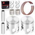 64mm Forged Pro Lite Pistons & Ring Bearing Kit for Banshee 350 (1987–2006)