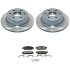 DuraGo Rear Rotors & Bosch QuietCast Brake Pads Kit for Sierra 1500, Tahoe
