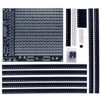 16x16 LED Board for SMD Soldering Practice (5V DC)