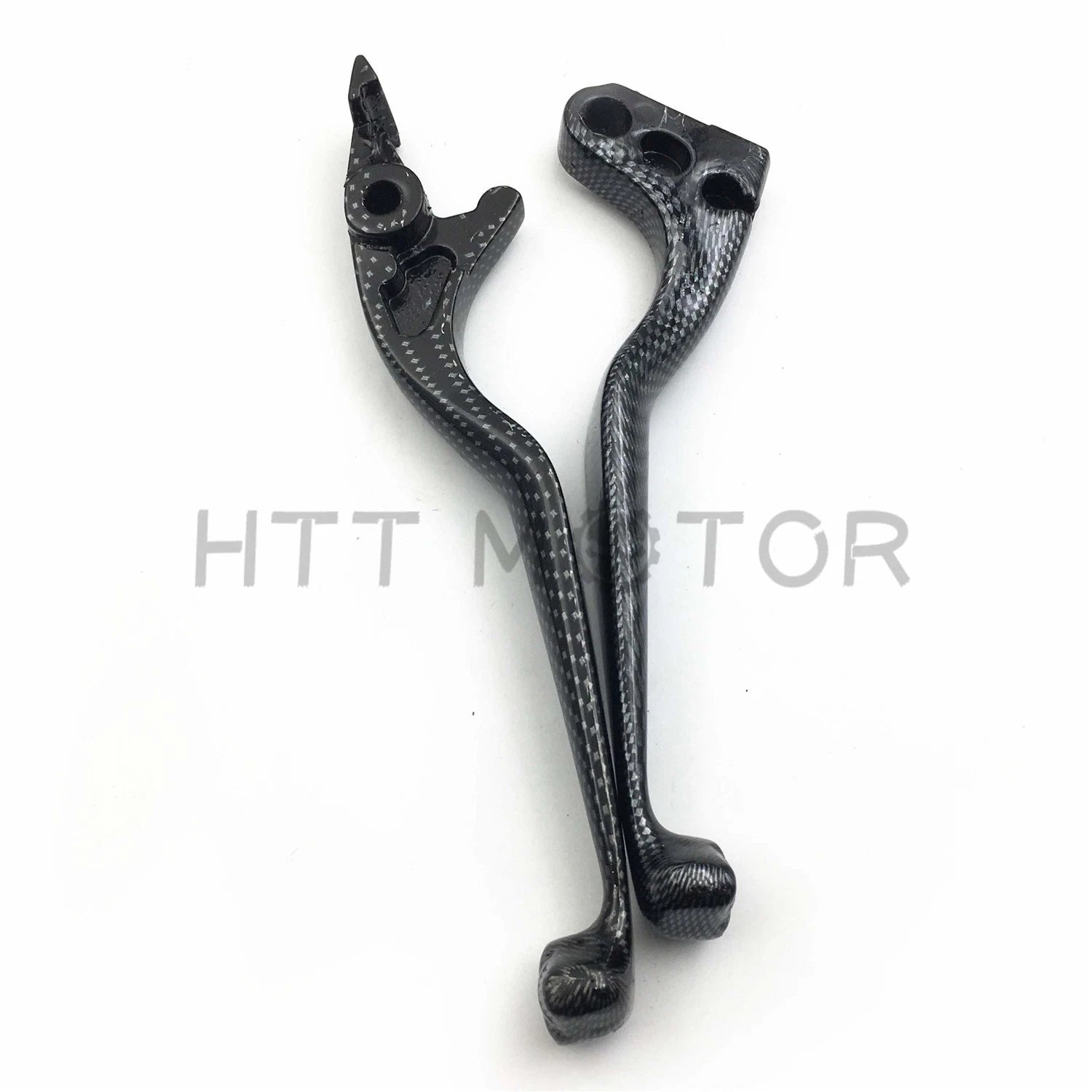 Carbon Skull Levers for Honda Shadow 600 750 1100 VTX1300 VT1300