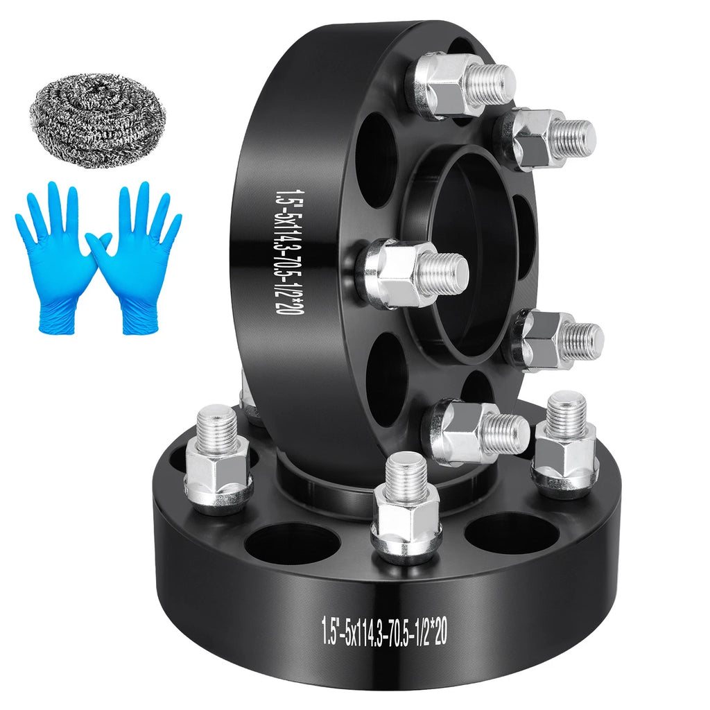2X 1.5" Hubcentric Wheel Spacers for Ford Mustang Explorer (YYYY–YYYY)