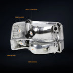 Catback Exhaust Muffler for Honda CRX (1988–1991) - 4.5" Burnt Tip