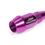 Set of 4 Purple Spiky Tire Rim Air Valve Caps for Universal Fit