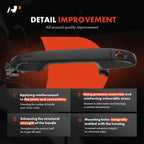 Front Driver Exterior Door Handle with Keyhole for Toyota Camry (2012–2017)