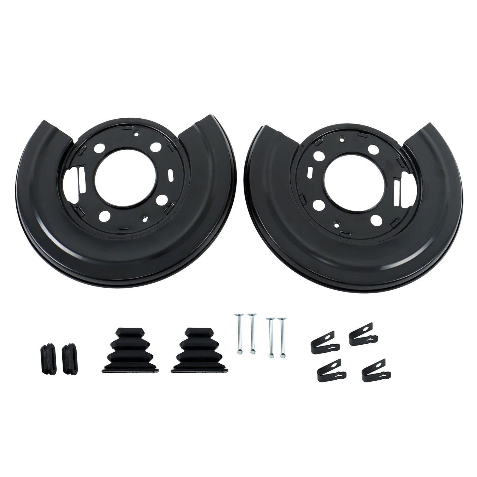 2X Rear Brake Dust Shield Backing Plates for Ford F250 F350 F450 (1999–2015)