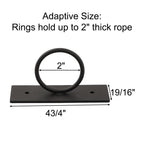 Rope Holder Kit for Gardens Docks Marine Areas