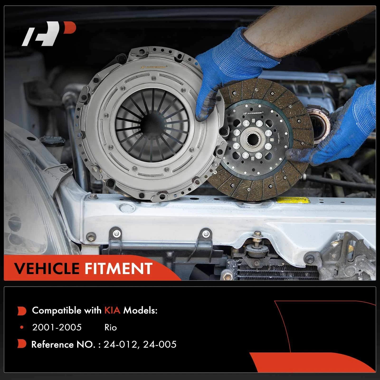 Clutch Kit for Kia Rio (2001-2017)