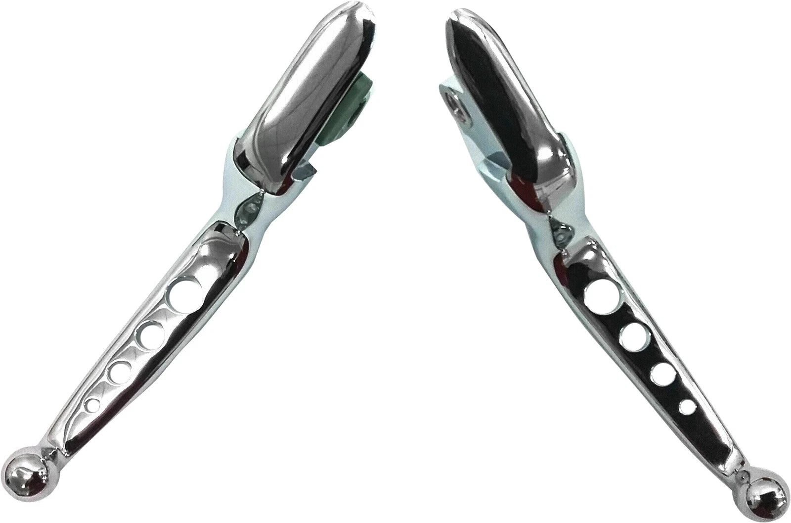 4 Hole Lever Set for Harley Softail (2015–2017) - Chrome