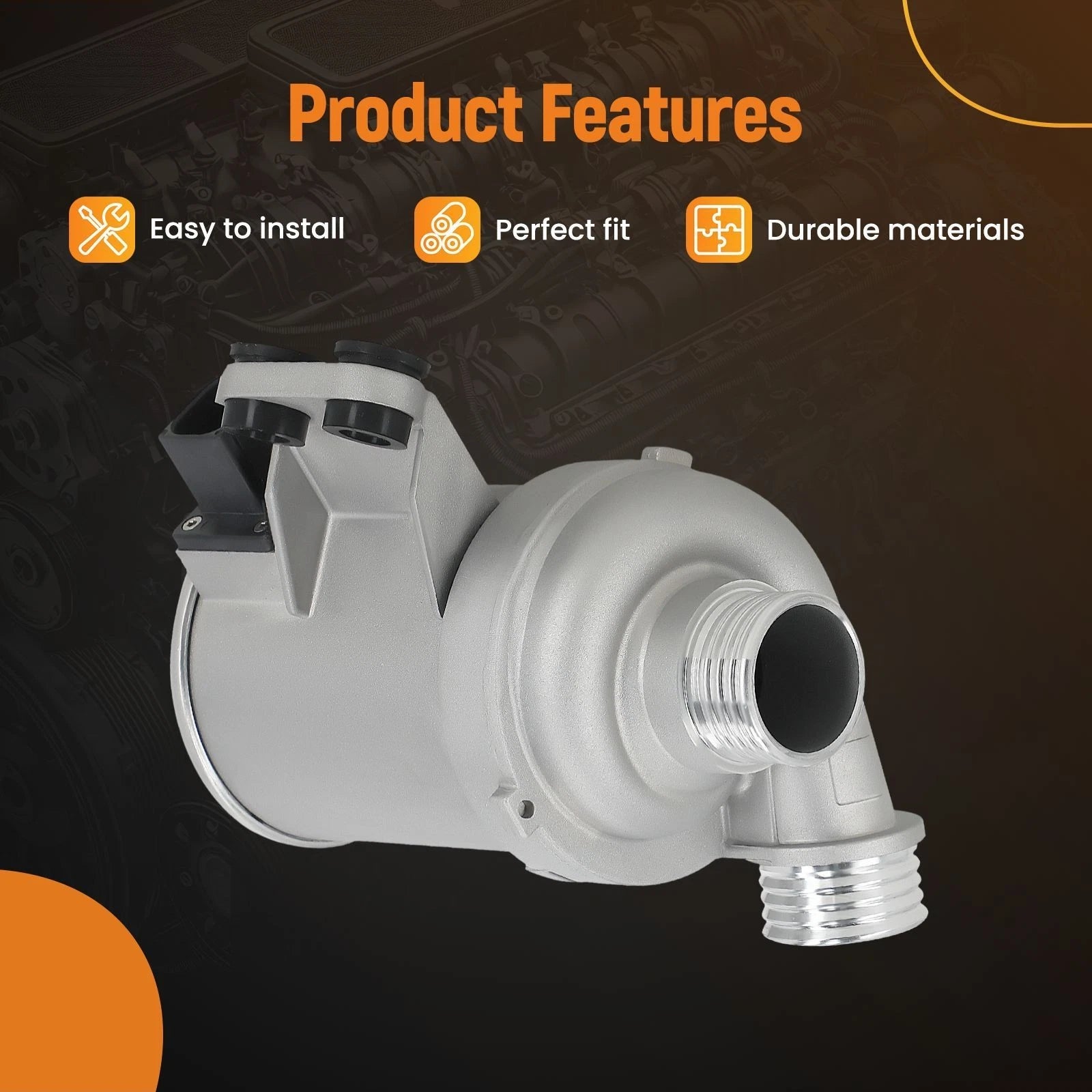 Coolant Pump for BMW 328i/335i/435i/M2/M235i/X6 (2012–2019)