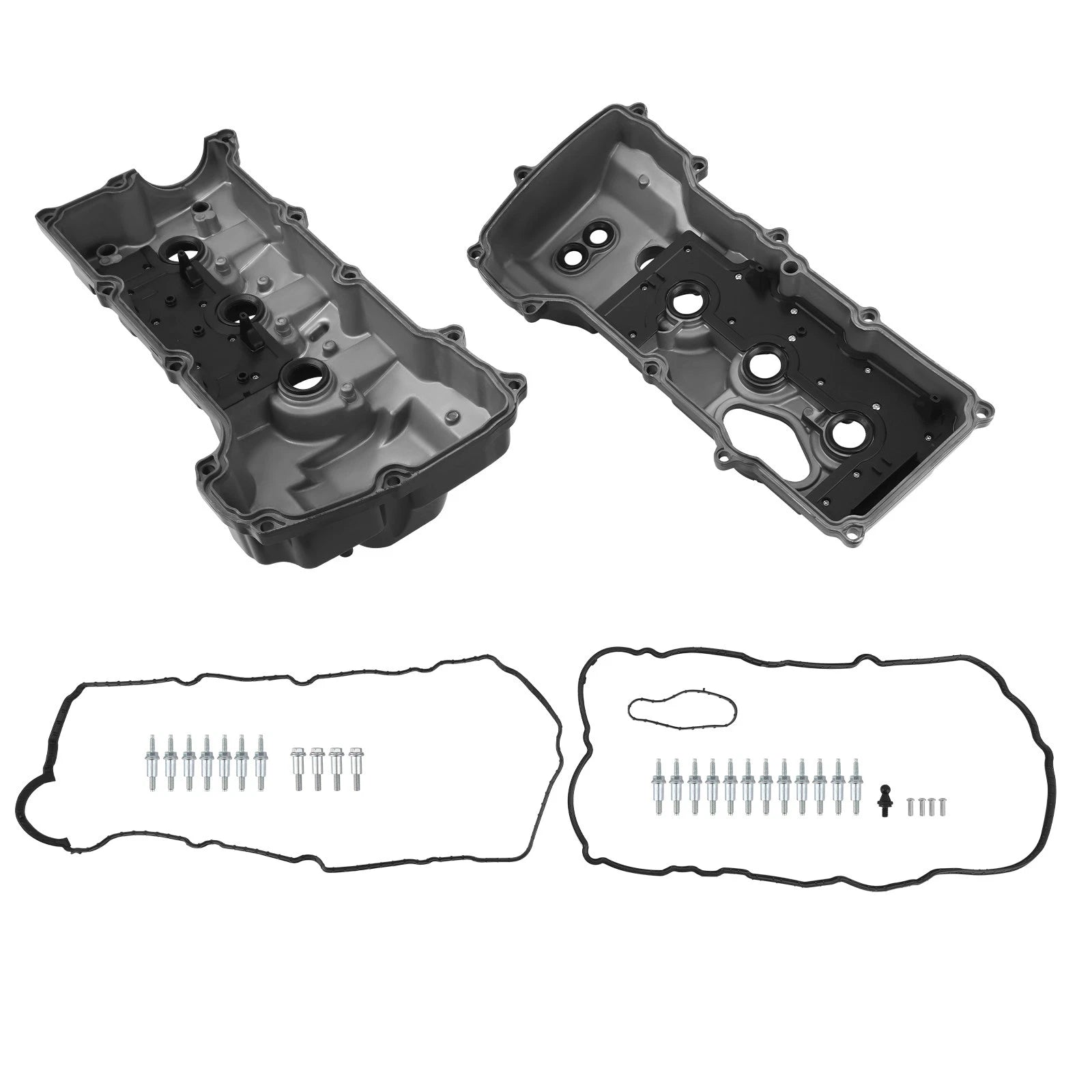 Set of 2 Aluminum Valve Covers for Ford Transit-250 (2015–2023)